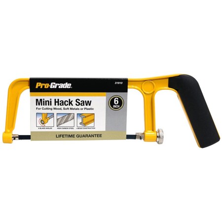 Pro-Grade Tools Mini Hack/Coping Saw 31910